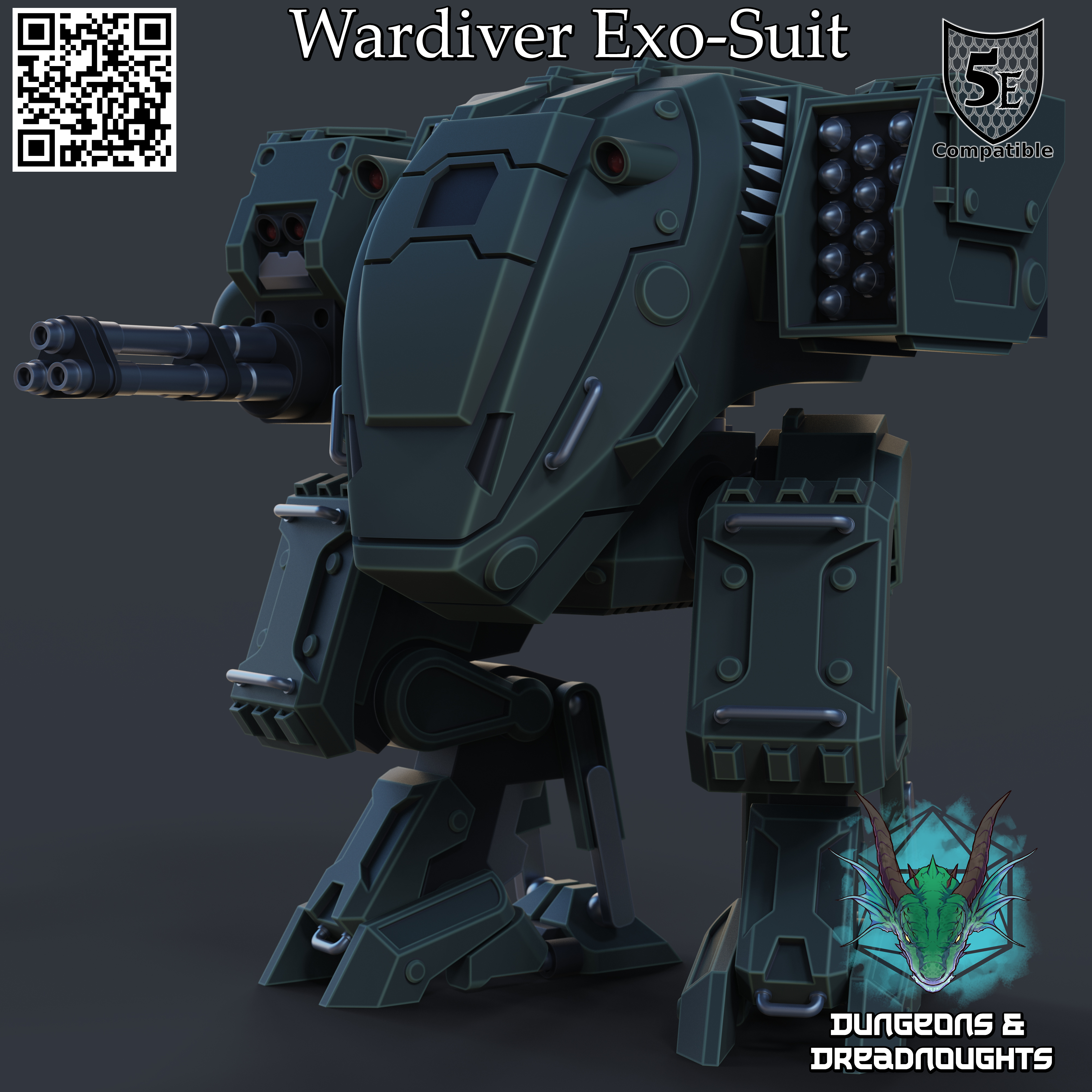 Wardiver Exo-Suit (Posable)
